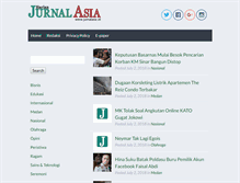 Tablet Screenshot of jurnalasia.com